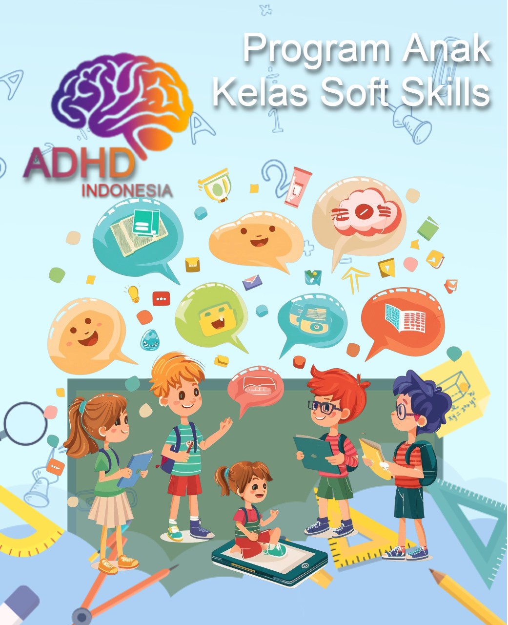 Program ADHD Indonesia Kota Padang Kelas Soft Skills Anak ADHD